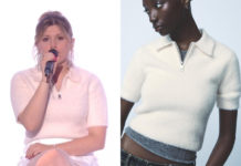 STAR ACADEMY : le polo rose de Marine lors du prime du 8 novembre