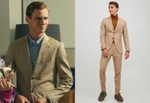 COMMANDANT SAINT-BARTH : le blazer à carreaux d’Olivier dans l’épisode 4