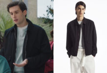 ICI TOUT COMMENCE : la veste bleu marine foncé de Quentin dans l’épisode 1040