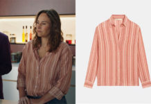 ICI TOUT COMMENCE : la chemise rose de Rose Latour dans l’épisode 1044