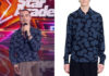 STAR ACADEMY : la chemise aux camélias de Thomas lors du prime du 12 octobre