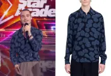 STAR ACADEMY : la chemise aux camélias de Thomas lors du prime du 12 octobre
