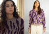 DEMAIN NOUS APPARTIENT : le pull zébré de Violette dans l’épisode 1824