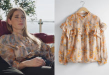 ICI TOUT COMMENCE : la blouse à fleurs d’Alice dans l’épisode 1073