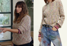 ICI TOUT COMMENCE : le pull multicolore d’Angèle dans l’épisode 1060