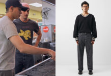 QUEER EYE : Antoni’s striped denim trousers in S9E07