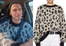 QUEER EYE : Antoni’s leopard sweater in S9E01