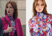 PLUS BELLE LA VIE ENCORE PLUS BELLE : le t-shirt à fleurs d’Apolline dans l’épisode 225