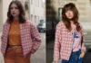 ICI TOUT COMMENCE : la veste à carreaux de Carla dans l’épisode 1059