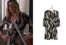 UN SI GRAND SOLEIL : la robe en noir et blanc de Cécile dans l’épisode 1528