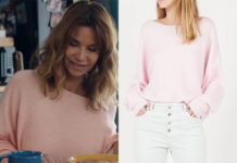 DEMAIN NOUS APPARTIENT : le pull rose poudré de Chloé dans l’épisode 1838