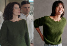 ICI TOUT COMMENCE : le pull vert de Clotilde dans l’épisode 1072