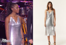 STAR ACADEMY : la robe d’Ebony lors du prime du 28 décembre