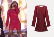 STAR ACADEMY : la robe rouge d’Ebony lors du prime du 7 décembre