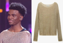 STAR ACADEMY : le pull doré de Franck lors du prime du 13 décembre