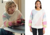 PLUS BELLE LA VIE ENCORE PLUS BELLE : le pull colorblock de Jennifer dans l’épisode 233