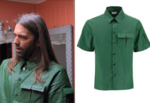 QUEER EYE : Jonathan Van Ness’s green outfits in S9E01