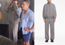 QUEER EYE : Jonathan’s plaid-check outfit in S9E07