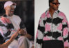 QUEER EYE : Karamo jacquard jacket in pink and black in S9E07