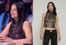 STAR ACADEMY : le débardeur brodé de cristaux de Malika