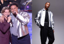 STAR ACADEMY : le blouson argenté de Noah lors du prime du 21 décembre