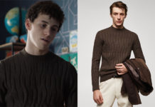 DEMAIN NOUS APPARTIENT : le pull marron de Rayane dans l’épisode 1829