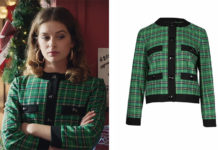 ICI TOUT COMMENCE : la veste verte à carreaux de Carla dans l’épisode 1081