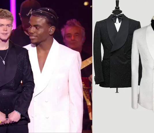 STAR ACADEMY : les blazers de Charles et de Franck lors du prime du 11 janvier