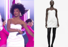 STAR ACADEMY : la petite robe blanche d’Ebony lors du prime du 11 janvier 2025