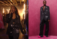 STAR ACADEMY : l’ensemble noir d’Ebony lors de la demi-finale du 18 janvier