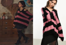 ICI TOUT COMMENCE : le pull à rayures roses et noires d’Emi dans l’épisode 1093