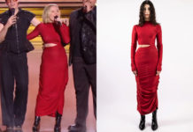 STAR ACADEMY : la longue robe rouge de Maïa lors de la finale du 25 janvier