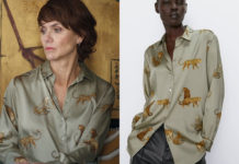 DEMAIN NOUS APPARTIENT : la blouse léopards de Philippine dans l’épisode 1870