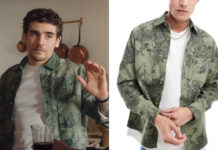 ICI TOUT COMMENCE : la chemise à fleurs de Romain dans l’épisode 1099