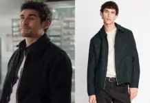 ICI TOUT COMMENCE : la surchemise gris foncé de Romain Valdine dans l’épisode 1097