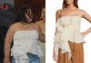 QUEER EYE : Sara’s Linen Blend Voluminous Flower Top in episode 9×09