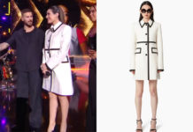 STAR ACADEMY : le manteau blanc de Sofia Essaïdi lors de la finale du 25 janvier