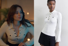 DEAR YOU : le pull écru d’Alma dans le troisième épisode