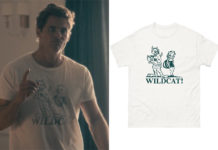 PARADISE : Cal Bradford’s Wildcat! print tee in S1E05