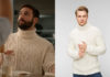SUPER MÂLES : le pull blanc de Cédric dans le premier épisode
