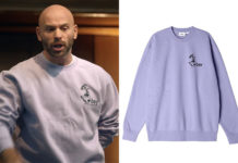 SUPER MÂLES : le sweat violet du coach anti mâles dans le troisième épisode