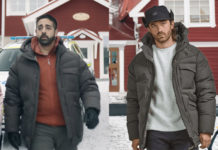 Meurtres à Åre : la veste olive de Daniel dans le premier épisode