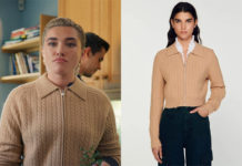 Les racines du goût avec Antoni Porowski : le cardigan à maille torsadée de Florence