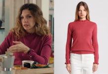PLUS BELLE LA VIE ENCORE PLUS BELLE : le pull rose de Léa dans l’épisode 262