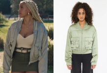 ICI TOUT COMMENCE : le bomber satiné de Thelma dans l’épisode 1120