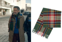 SUPER MÂLES : l’écharpe à carreaux de Tom dans le deuxième épisode