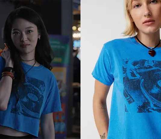 THE RECRUIT : Yoo Jin’s record player tee in S2E01