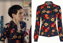 Plus belle la vie encore plus belle : la blouse à fleurs de Babeth dans l’épisode 295