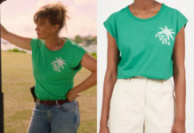 TROPIQUES CRIMINELS : les t-shirts de Gaelle dans l’épisode 6×01