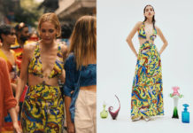 THE WHITE LOTUS : Kate’s cutout dress in S3E04